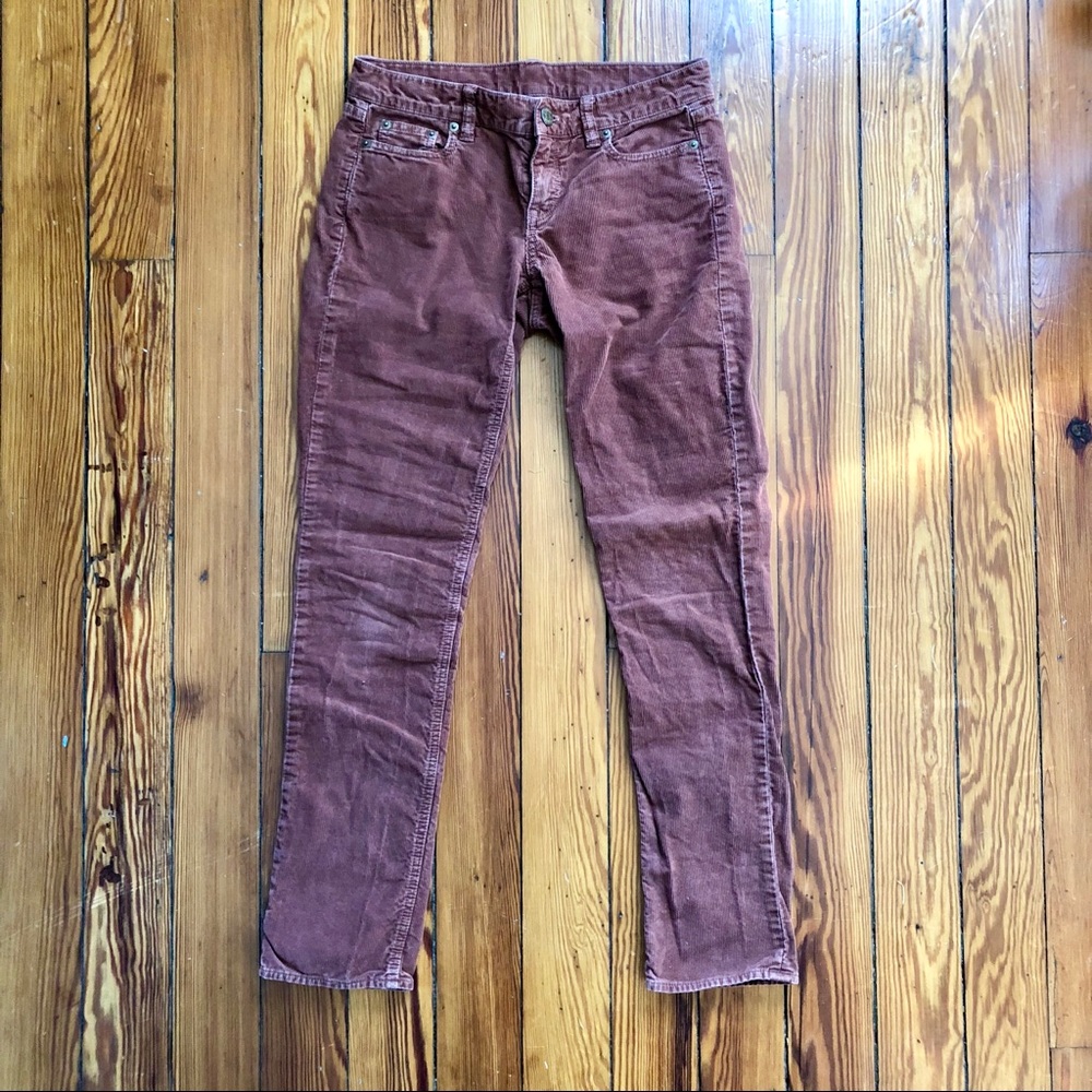 J. Crew Rust Corduroys